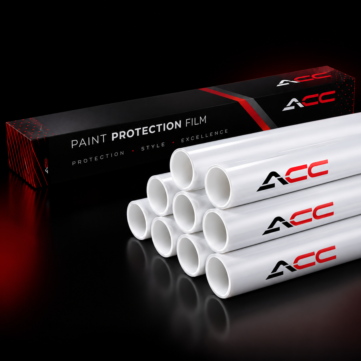 Rouleaux et boîte ACC Paint Protection Film